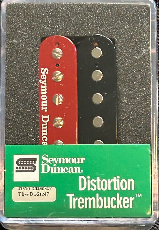 Seymour Duncan Distortion TB-6 Trembucker Bridge Pickup - Red