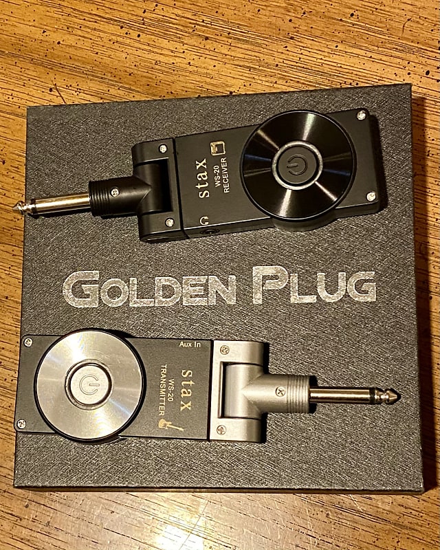 Golden Plug Wireless Guitar System w/ Dual USB Rechargeable Reverb