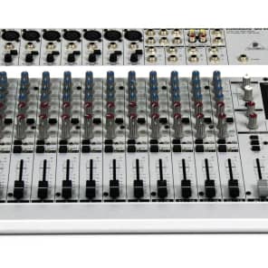 Behringer Eurorack MX2004A 20-Channel Mic / Line Mixer | Reverb