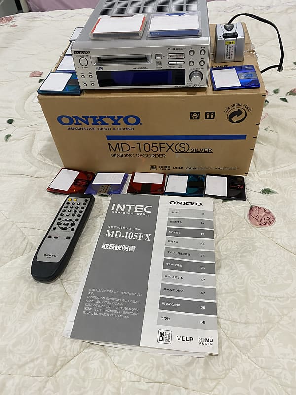 ONKYO HIMD FX MINI DISC RECORDER/PLAYER ONKYO SILVERR Reverb