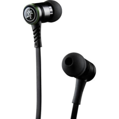Mackie CR-BUDS In-Ear Headphones w/ In-Line Microphone & Remote - Black image 9