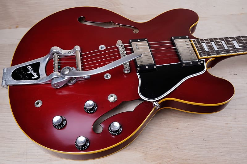 Edwards E-SA-125LTS Semi-Hollow Body With Bigsby MIJ 2013