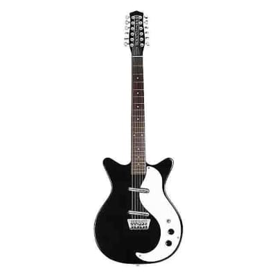 Danelectro 59 12SDC 12-String Guitar (Black) image 6