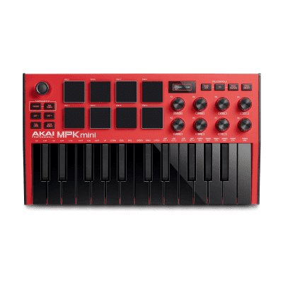 Akai MPK Mini MK3 -Special Edition Red | Reverb