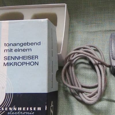 Sennheiser MD 407 vintage microphone MD 409 capsule (like md 403) image 5