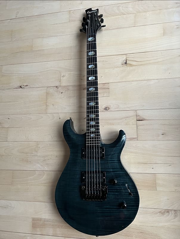 Caparison Angelus HGS 2006 - Trans. Blue Matt | Reverb