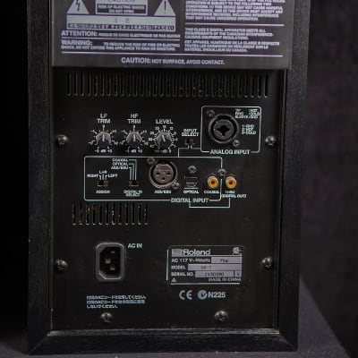 希少動作品！Roland ローランド パワード・モニター DS-7 2本セット 希少動作品！Roland ローランド パワード・モニター DS-7 2本