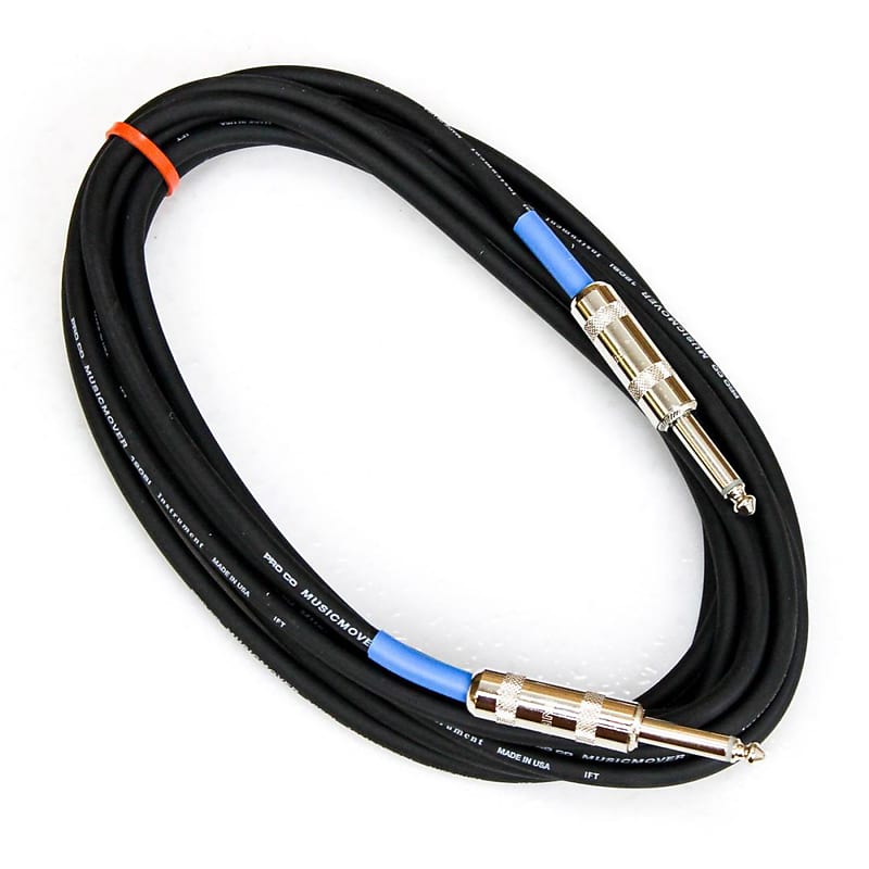 Pro Co Excellines EG-15 15-Foot 1/4" TS Guitar/Instrument Cable EG15 Cord Studio image 1