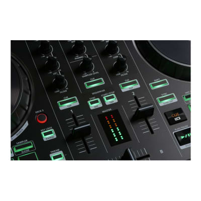 Roland DJ-202 Lightweight Design Easy-Grab Handles Plug-and-Play Connectivity Two-Channel Four-Deck USB Powered Serato DJ Controller with Serato DJ Pro Upgrade image 5