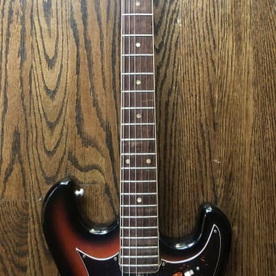 Sears Roebuck Model 319-1412 Electric Guitar 1970’s MIJ (Made In Japan) w/ Gig Bag image 7