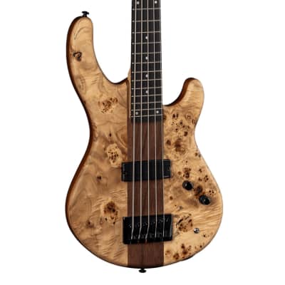 Dean Edge Pro Select 5-String Bass Guitar - Burled Poplar - Used image 3