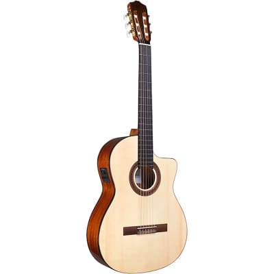 Cordoba C5-CE SP Classical Acoustic-Electric Guitar Natural image 1