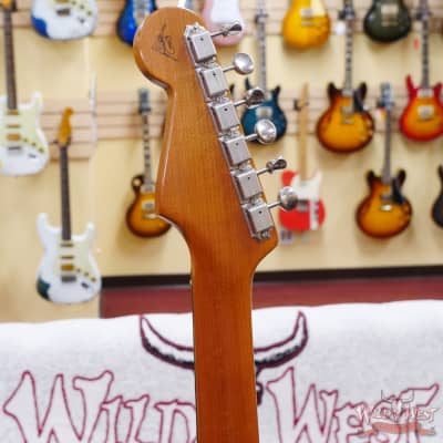 Fender Custom Shop David Brown Masterbuilt Dual P90 Stratocaster Vintage Michigan Mahogany Body Journeyman Relic Trans Cherry Red image 11