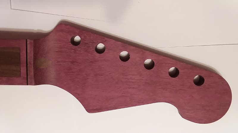 Solid Purpleheart Strat Neck USA by SGW BGP ex warmoth ex usacg