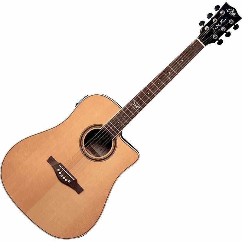 Guitare Folk Electro 12 Cordes EKO NXT-D100CWE-BLK12 - Dreadnought