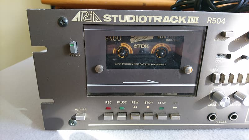 Aria Studiotrack IIII R 504 Four Track Cassette Tape Recorder