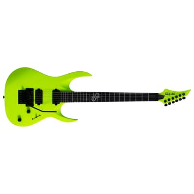 Solar A2.6FRLN Floyd Rose Lime Neon Matte Electric Guitar for sale