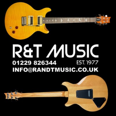 PRS SE Santana in Santana Electric Guitar in Santana Yellow w/ Gigbag |  Reverb