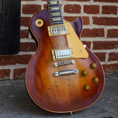 Dax&Co. Refinished and Aged Gibson Les Paul "Dirty Cherry-Burst" Relic W/Case & COA! image 2