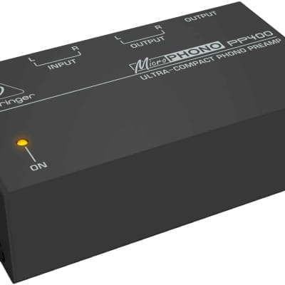 Behringer MicroPhono PP400 Ultra-Compact Phono Preamp image 6