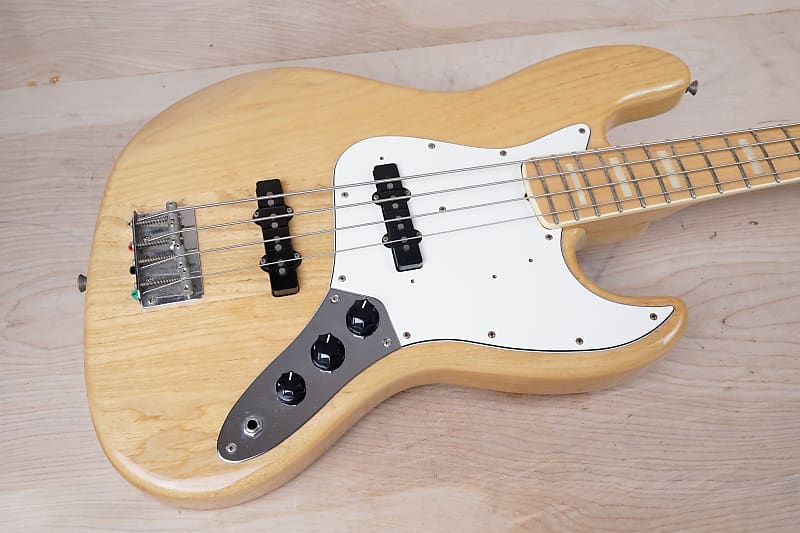Fender フェンダー JAZZ BASS JB75 JB-75 ナチュラル Fender Japan JB-75 Jazz Bass Reissue Natural 1996 – Chicago