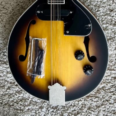 Amati A001EQ Mandolin Acoustic/Electric A-Style Mandolin in a Sunburst Finish image 1