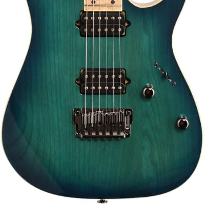 Ibanez Prestige RG652AHMFX Electric Guitar - Nebula Green Burst image 3