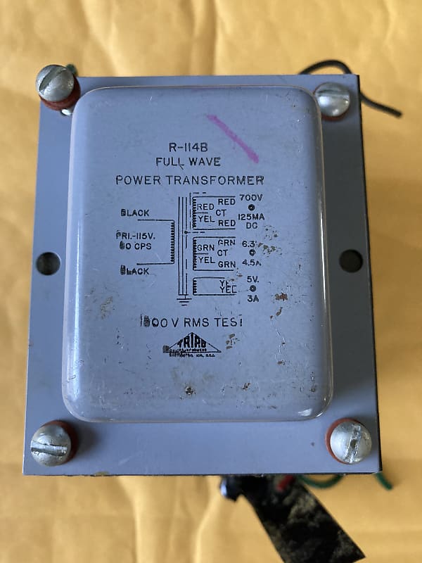 Dumble ODS 075 Steve Farris Original Triad Power Transformer Reverb