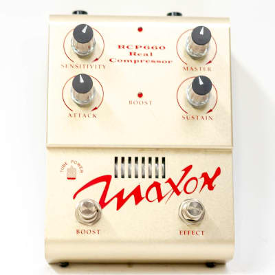 Maxon RCP660 Real Compressor Pedal Guitar Effect Pedal