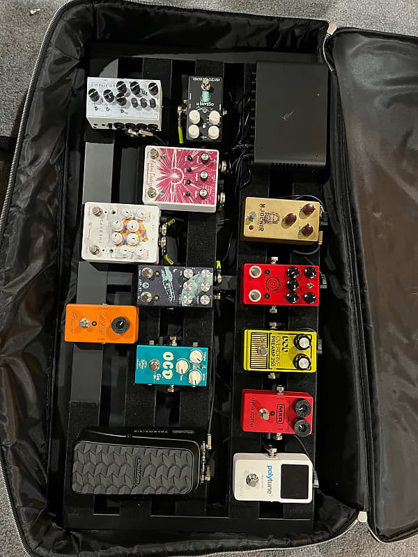Full Pedal Board for sale Reverb