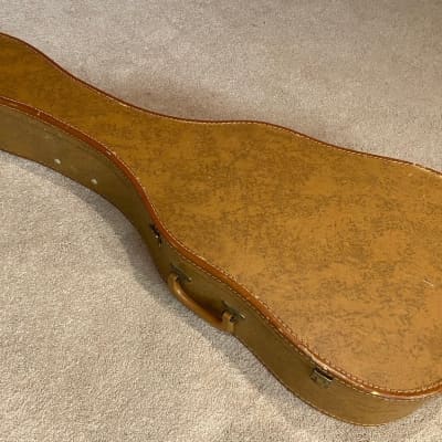 1960's Lifton Guitar Case - Yellow lining for Gibson J 45 J 50 ES