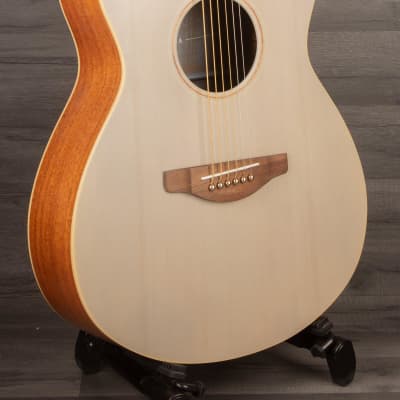 Yamaha Storia I Acoustic Guitar, Off-White image 4