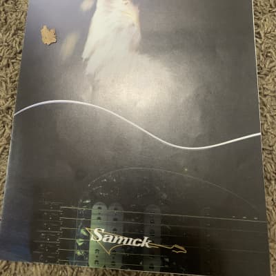 Samick Guitars Brochure for sale