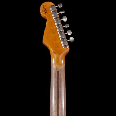 Fender Custom Shop Alley Cat Stratocaster Heavy Relic HSS Floyd Rose Maple Board 3-Tone Sunburst image 9