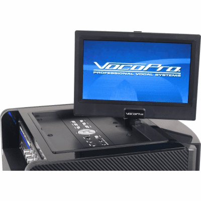 VocoPro Karaoke Rock-On Roller DVD Karaoke System 10" Display Monitor Lightshow - New Open Box image 3