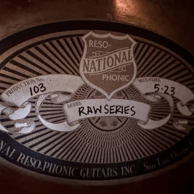 National Reso-Phonic Tricone - Raw Brass image 17