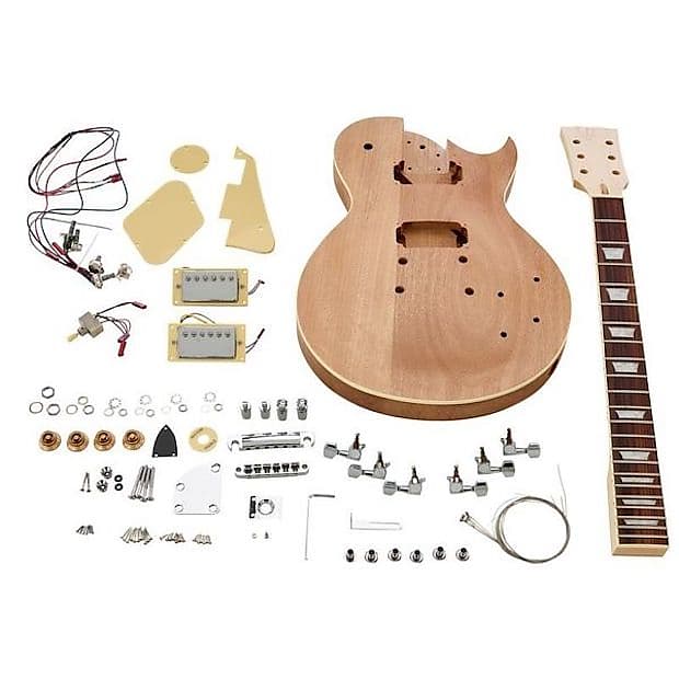 Harley Benton SC DIY Electric Guitar Kit - LP Style image 1