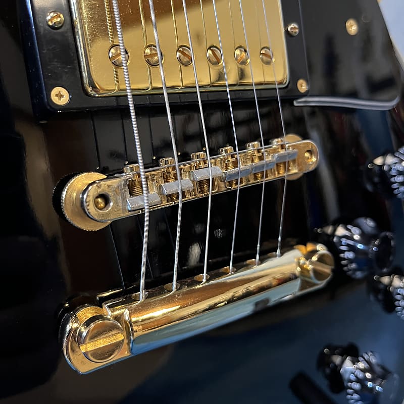 Burny RLC 60 1988 Black Les Paul Custom Made in Japan | Reverb Burny RLC 60 1988 Black Les Paul Custom Made in Japan | Reverb