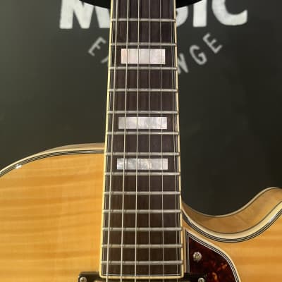 D'Angelico Excel EX-SS Semi-Hollow with Stairstep Tailpiece, Pau Ferro Fretboard 2019 - 2020 - Natural image 4