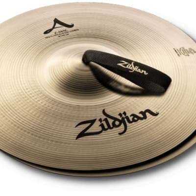 Zildjian 16" A Orchestral Series Z-Mac Cymbal w/Grommets (Pair) A0475 642388104477 image 1