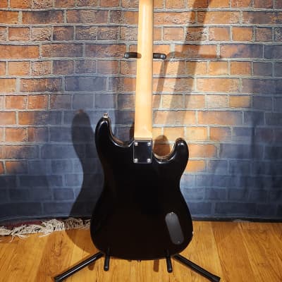 Davison S-Style Left-Handed Electric Guitar Black image 2