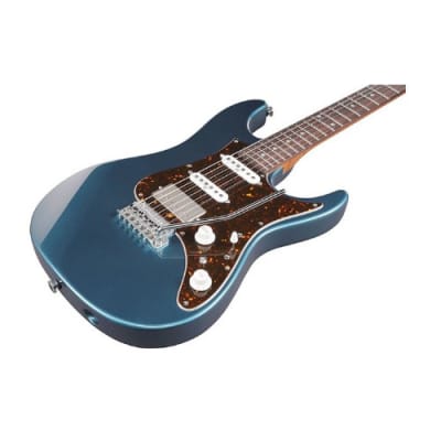 Ibanez AZ Prestige 6-String Electric Guitar (Right Hand, Prussian Blue Metallic) image 2