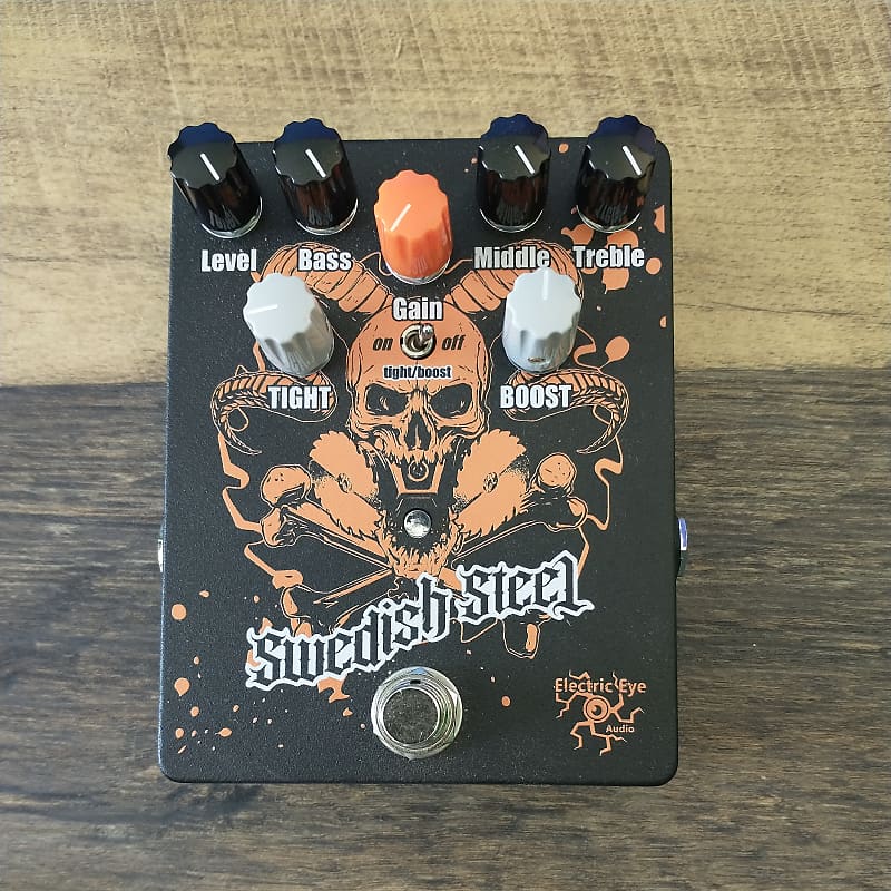 Electric Eye Audio Swedish steel 2021 Black HM2 Clone Reverb