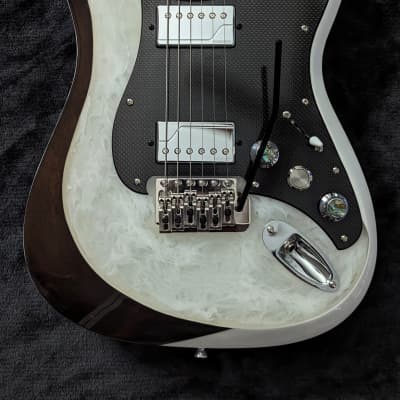 ESP ST style custom order RARE Neck Thru 80s | Reverb
