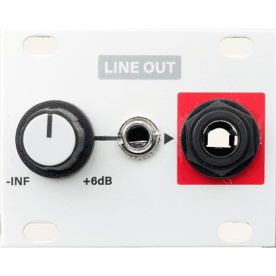 Intellijel Line Out 1U Line Output Eurorack Synth Module