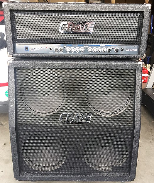 Crate Excalibur GX2200H Half Stack Amp Reverb