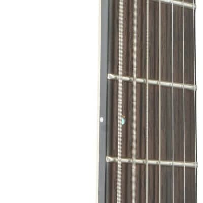 ESP LTD M-1007 Multi-Scale Electric Guitar, 7-String, See-Thru Black Satin image 6