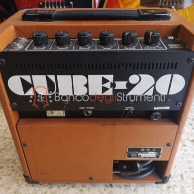 Roland Cube 20 - Orange Tolex Anni '80 - Con riverbero - Made in