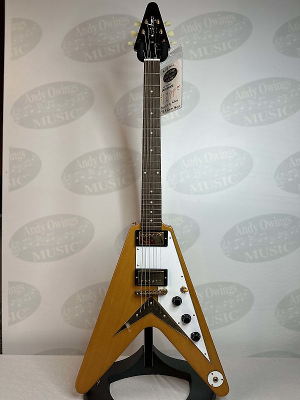 Epiphone Limited Edition '58 Korina Flying V Reissue | Reverb