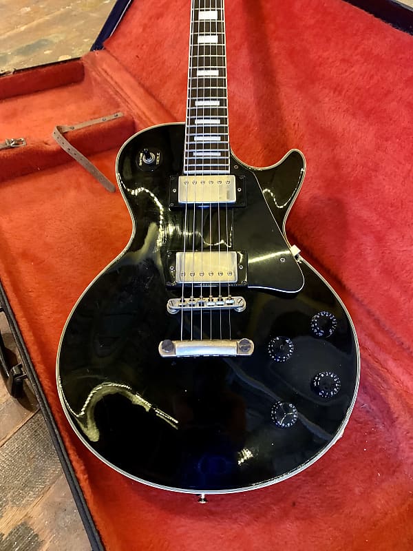 Epiphone by Gibson LPC-80 Les paul custom 1989 Black beauty | Reverb